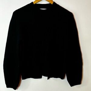 Proenza Schouler Black Crew Neck Sweater